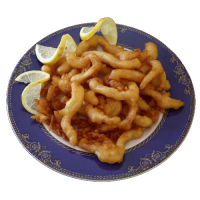 Calamares rebozados caseros