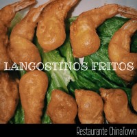 Langostinos fritos